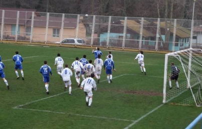 ФК Черноморец Балчик по време на среща - 07.03.2009